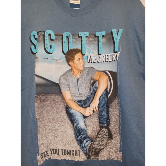 Scotty McCreery “See You Tonight” Tour Graphic T-Shirt Size Medium - Picture 2 of 4